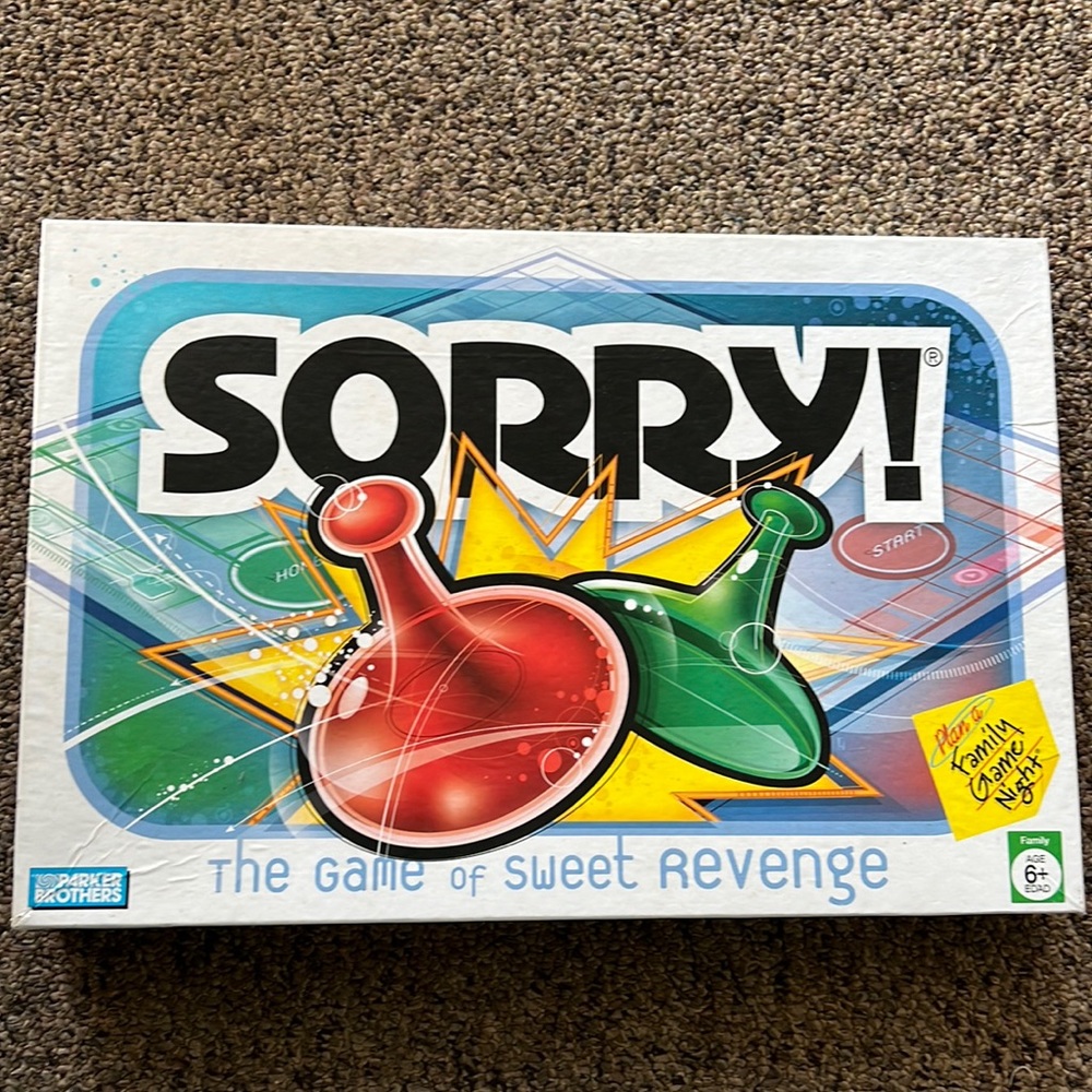 Sorry Board Game